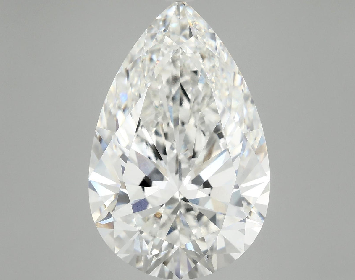10.11 Carat Pear Shaped Ideal Cut VVS2 IGI Certified Lab Grown Diamond