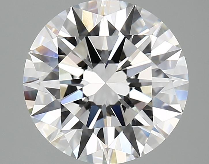 3.03 Carat Round Shaped Ideal Cut VVS2 IGI Certified Lab Grown Diamond