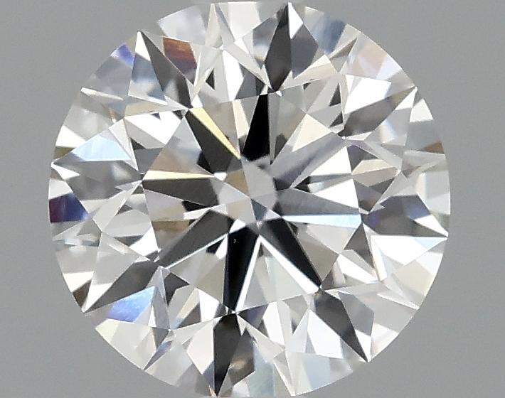 1.36 Carat Round Shaped Ideal Cut VVS2 IGI Certified Lab Grown Diamond