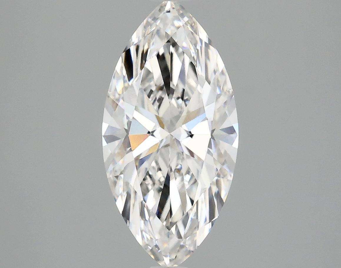 2.03 Carat Marquise Shaped Ideal Cut VVS2 IGI Certified Lab Grown Diamond