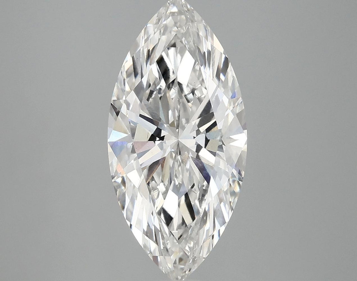 3.02 Carat Marquise Shaped Excellent Cut VS1 IGI Certified Lab Grown Diamond