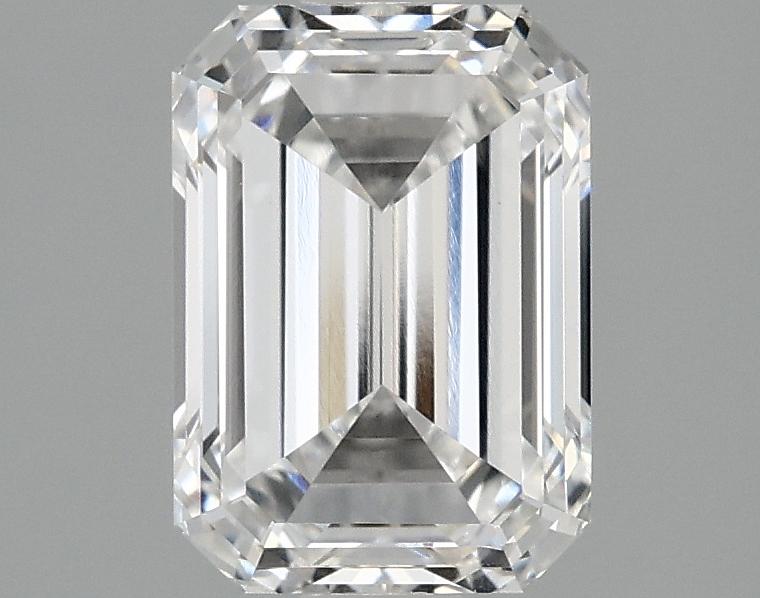 2.04 Carat Emerald Shaped Ideal Cut VVS2 IGI Certified Lab Grown Diamond