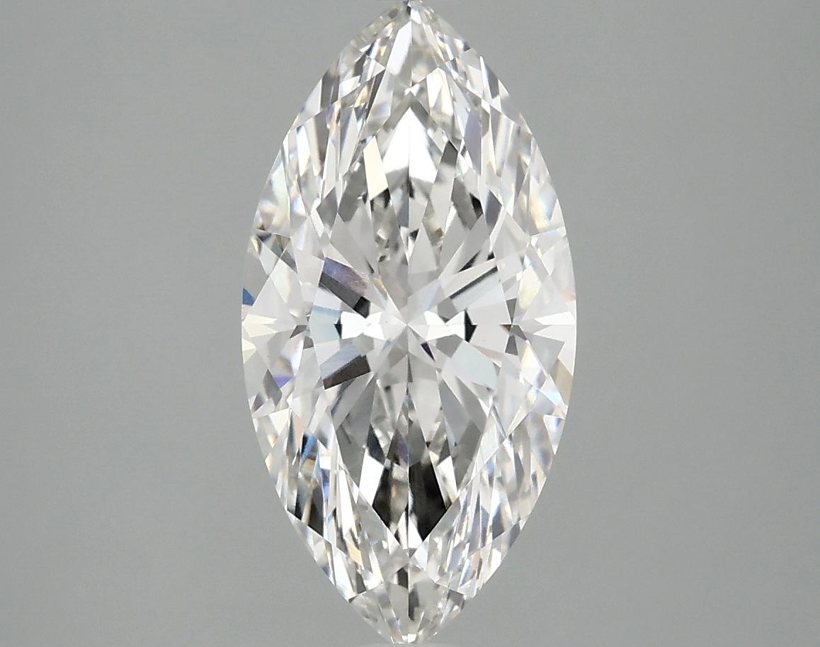 2.56 Carat Marquise Shaped Ideal Cut VVS2 IGI Certified Lab Grown Diamond