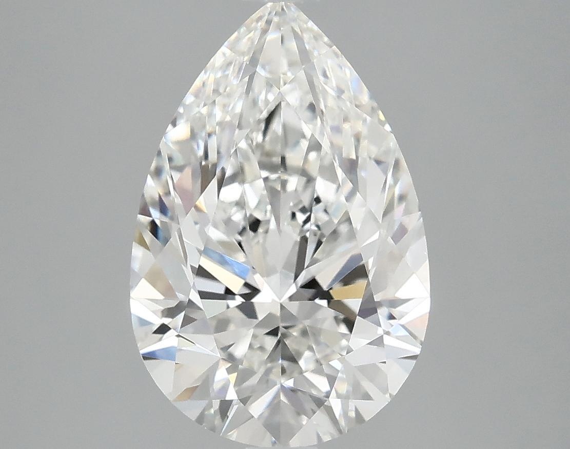 3.82 Carat Pear Shaped Excellent Cut VS1 IGI Certified Lab Grown Diamond