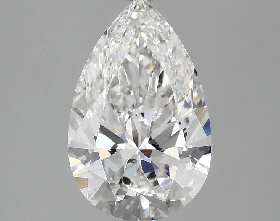 2.01 Carat Pear Shaped Ideal Cut VS1 IGI Certified Lab Grown Diamond