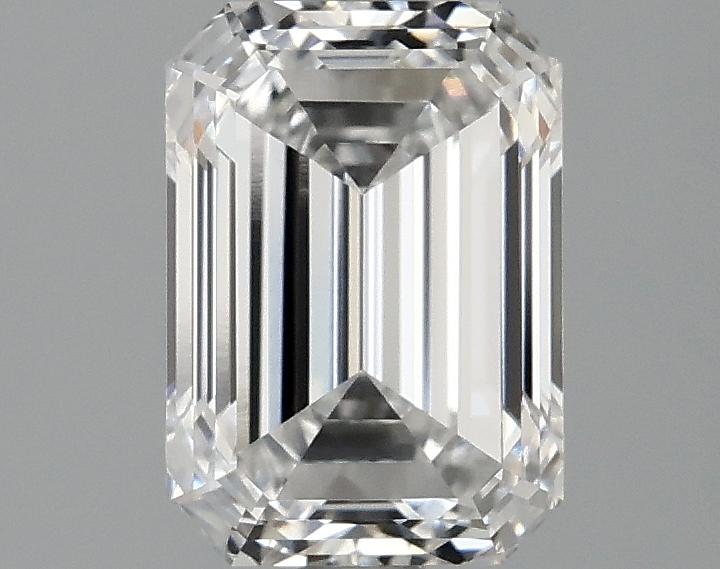 2.02 Carat Emerald Shaped Ideal Cut VVS2 IGI Certified Lab Grown Diamond