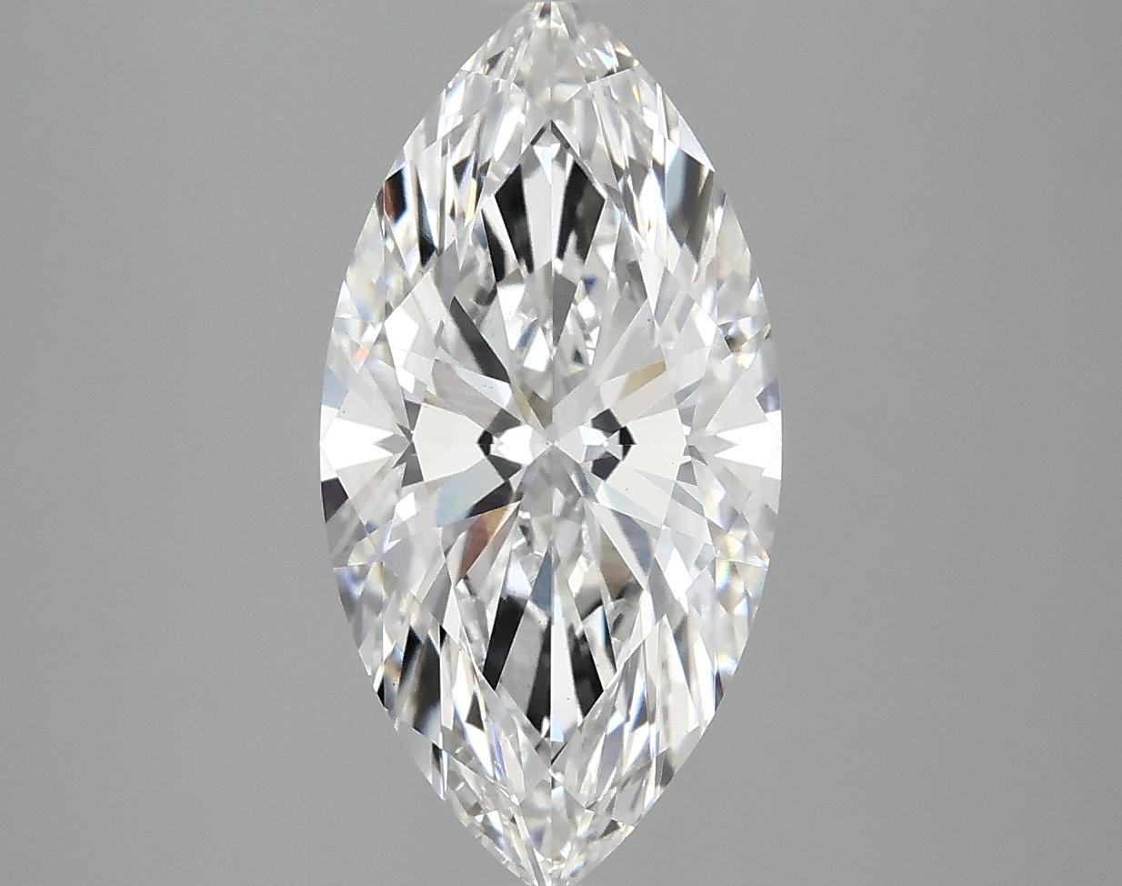 3.09 Carat Marquise Shaped Ideal Cut VS1 IGI Certified Lab Grown Diamond