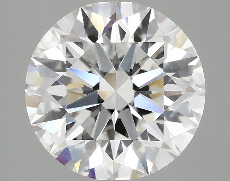 3.09 Carat Round Shaped Excellent Cut VVS2 IGI Certified Lab Grown Diamond