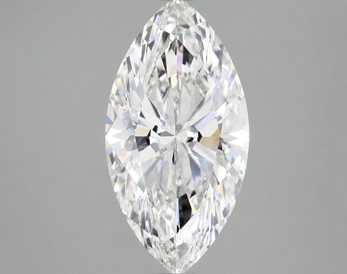 3.04 Carat Marquise Shaped Ideal Cut VVS2 IGI Certified Lab Grown Diamond