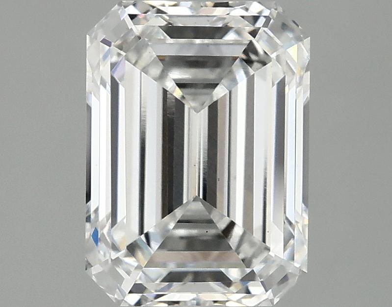 2.52 Carat Emerald Shaped Excellent Cut VS2 IGI Certified Lab Grown Diamond