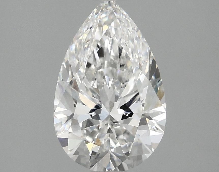 1.5 Carat Pear Shaped Ideal Cut VS1 IGI Certified Lab Grown Diamond