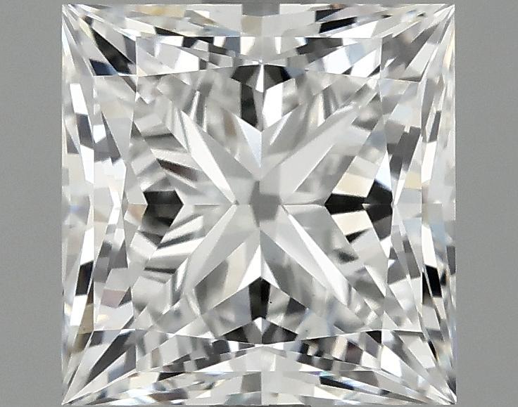 2.4 Carat Princess Shaped Ideal Cut VS1 IGI Certified Lab Grown Diamond