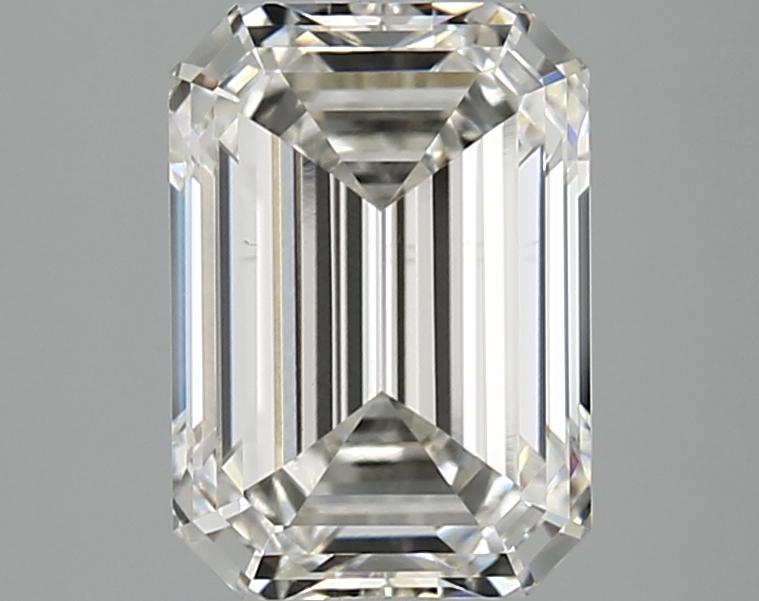 3.03 Carat Emerald Shaped Ideal Cut VS1 IGI Certified Lab Grown Diamond