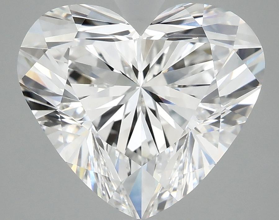 4.91 Carat Heart Shaped Ideal Cut VVS2 IGI Certified Lab Grown Diamond