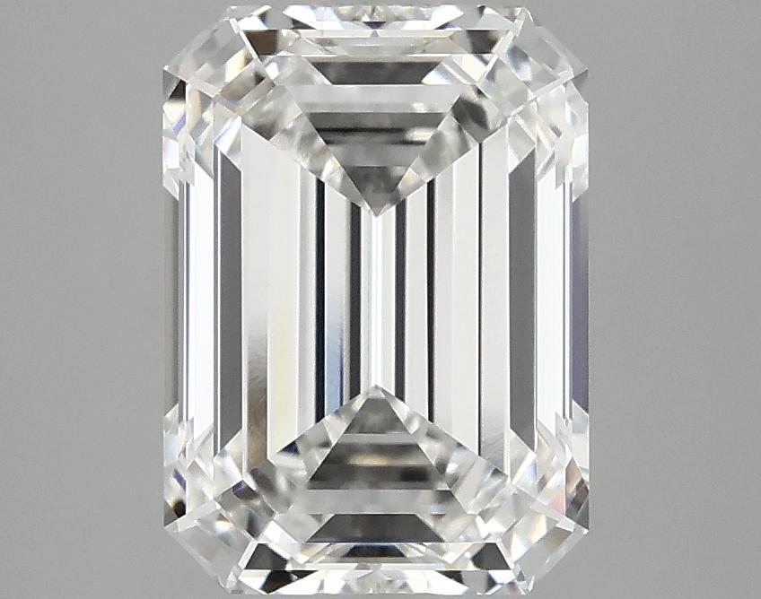 3.07 Carat Emerald Shaped Excellent Cut VVS2 IGI Certified Lab Grown Diamond