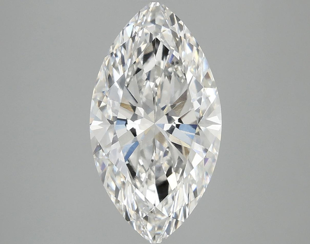 3.02 Carat Marquise Shaped Excellent Cut VS1 IGI Certified Lab Grown Diamond