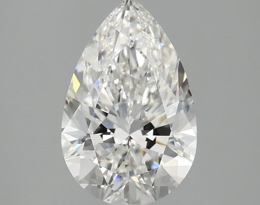 2.1 Carat Pear Shaped Ideal Cut VVS2 IGI Certified Lab Grown Diamond