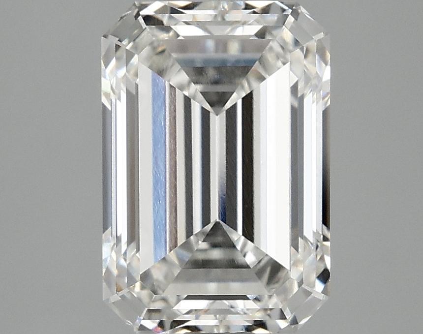 3.07 Carat Emerald Shaped Ideal Cut VVS2 IGI Certified Lab Grown Diamond