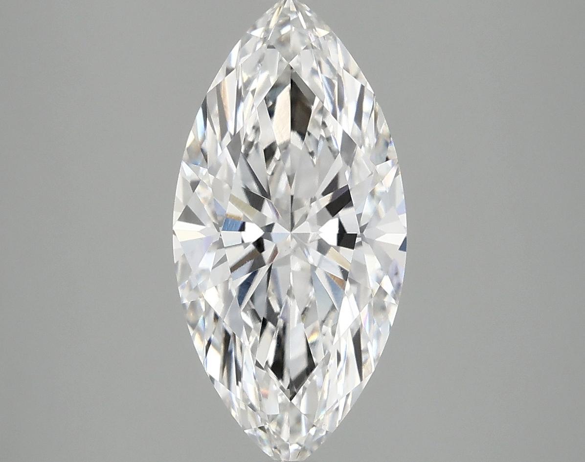 2.59 Carat Marquise Shaped Ideal Cut VVS2 IGI Certified Lab Grown Diamond