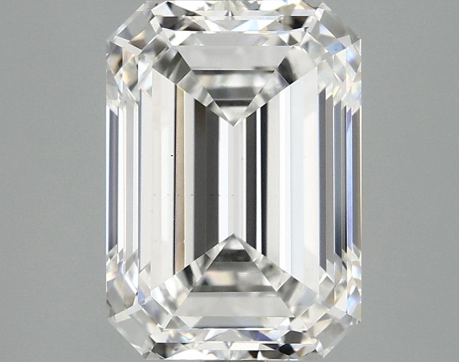 3.68 Carat Emerald Shaped Ideal Cut VS1 IGI Certified Lab Grown Diamond
