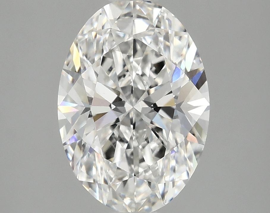 2.55 Carat Oval Shaped Ideal Cut VVS2 IGI Certified Lab Grown Diamond