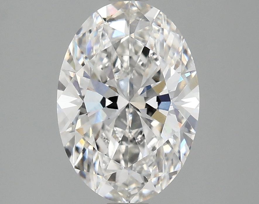 2.1 Carat Oval Shaped Ideal Cut VVS2 IGI Certified Lab Grown Diamond