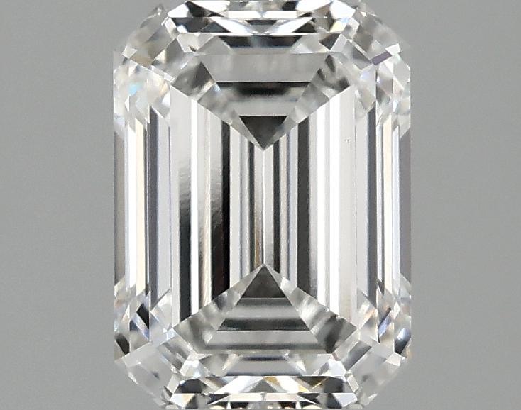 2.08 Carat Emerald Shaped Excellent Cut VVS2 IGI Certified Lab Grown Diamond
