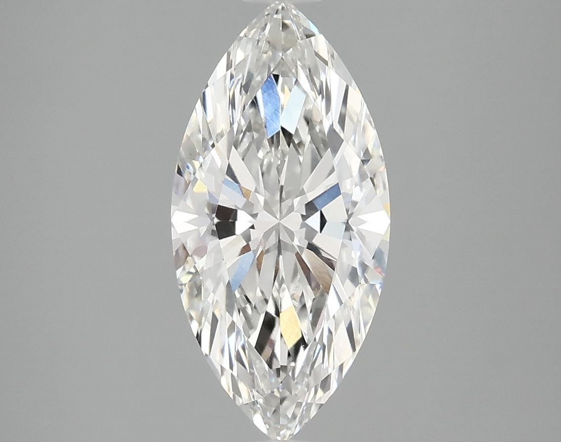 2.09 Carat Marquise Shaped Ideal Cut VVS2 IGI Certified Lab Grown Diamond