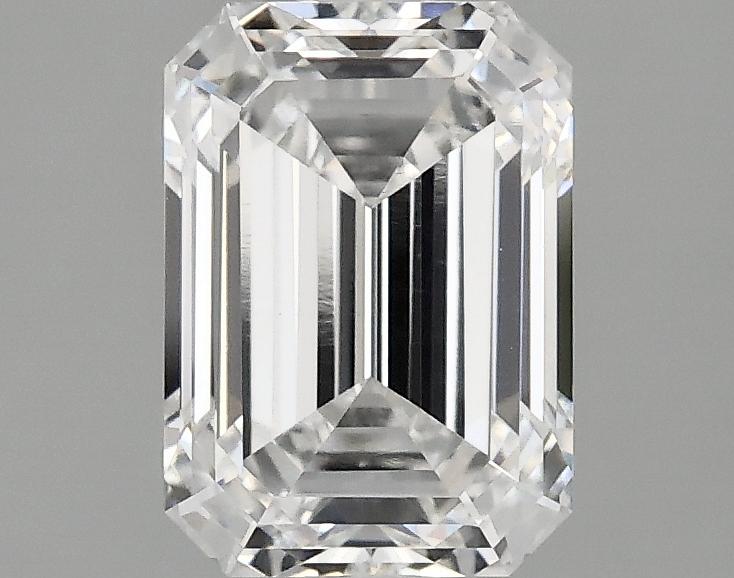 2.04 Carat Emerald Shaped Ideal Cut VVS2 IGI Certified Lab Grown Diamond