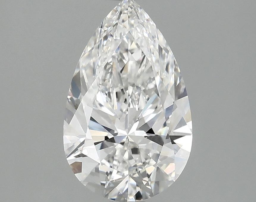 1.52 Carat Pear Shaped Ideal Cut VVS2 IGI Certified Lab Grown Diamond