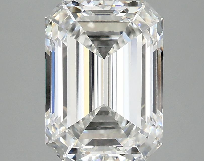 2.99 Carat Emerald Shaped Excellent Cut VVS2 IGI Certified Lab Grown Diamond