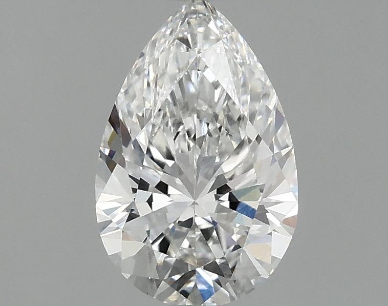 1.05 Carat Pear Shaped Ideal Cut VVS2 IGI Certified Lab Grown Diamond