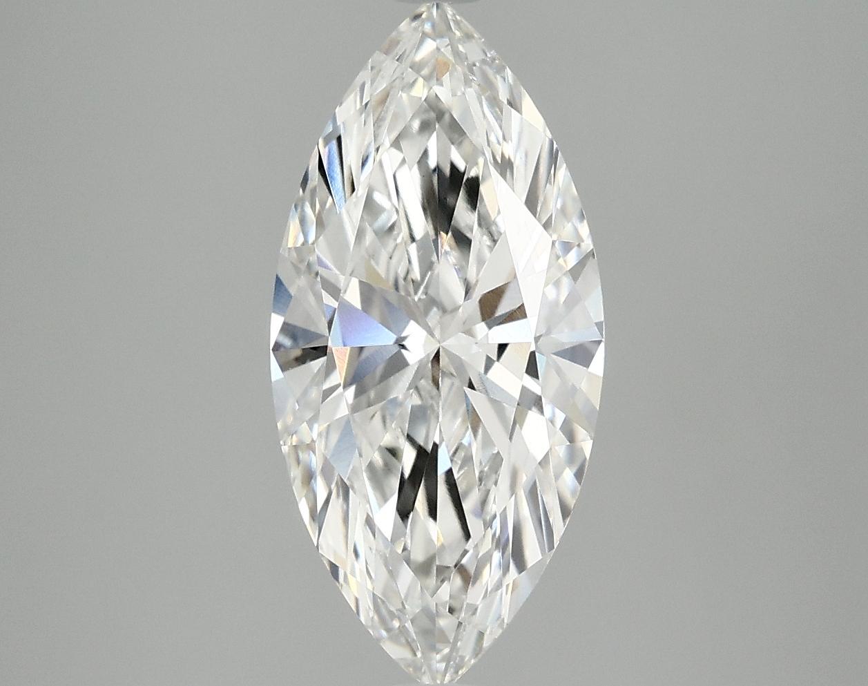 2.5 Carat Marquise Shaped Excellent Cut VS1 IGI Certified Lab Grown Diamond