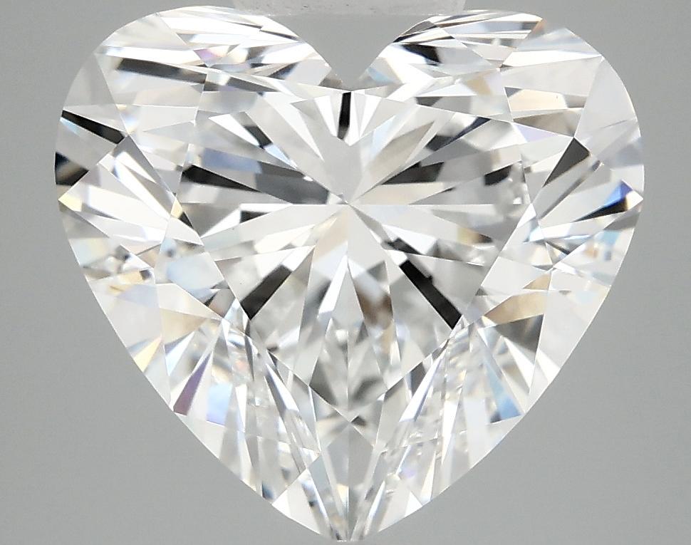 5.1 Carat Heart Shaped Ideal Cut VVS2 IGI Certified Lab Grown Diamond