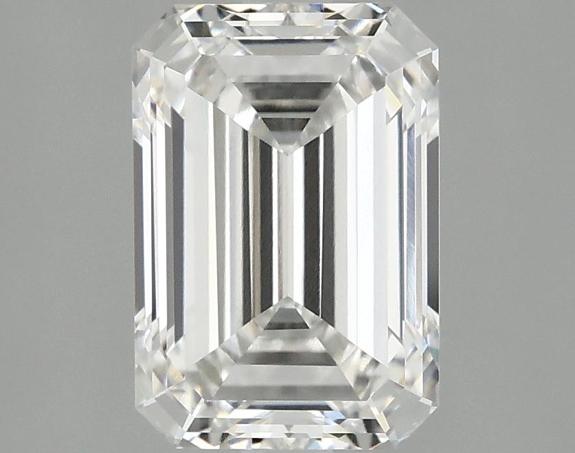 2.55 Carat Emerald Shaped Ideal Cut VVS2 IGI Certified Lab Grown Diamond