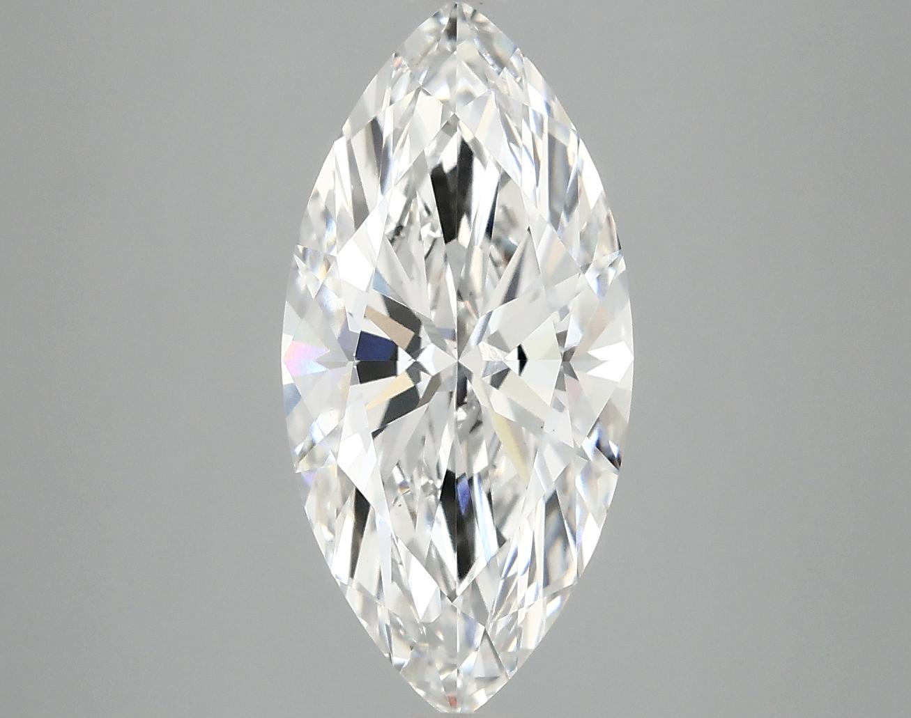 3.01 Carat Marquise Shaped Excellent Cut VS1 IGI Certified Lab Grown Diamond