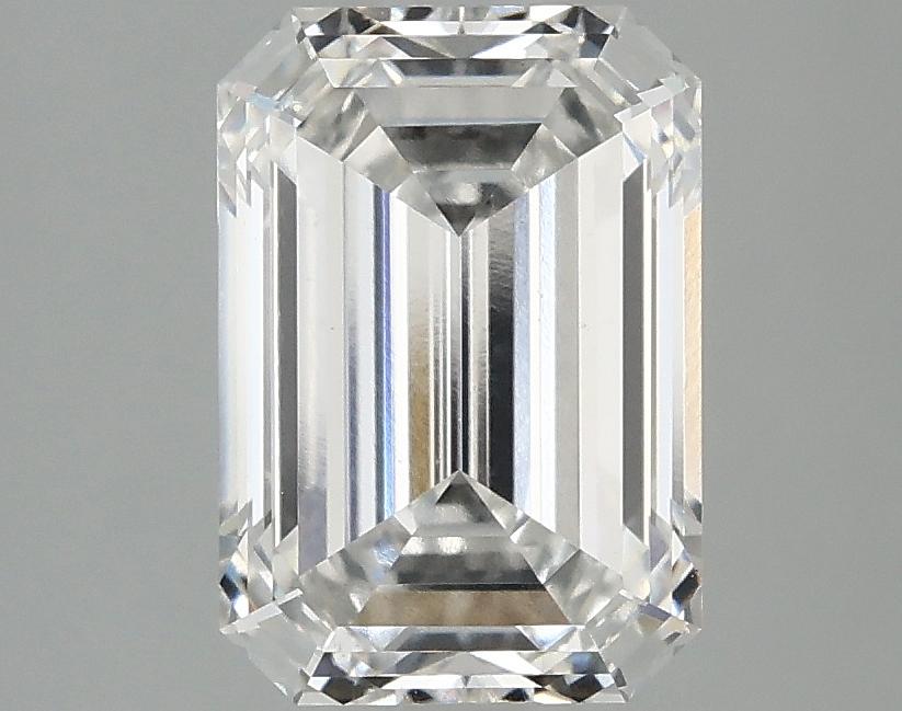 2.53 Carat Emerald Shaped Ideal Cut VS2 IGI Certified Lab Grown Diamond