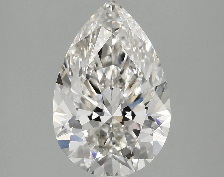 2.08 Carat Pear Shaped Excellent Cut VS2 IGI Certified Lab Grown Diamond
