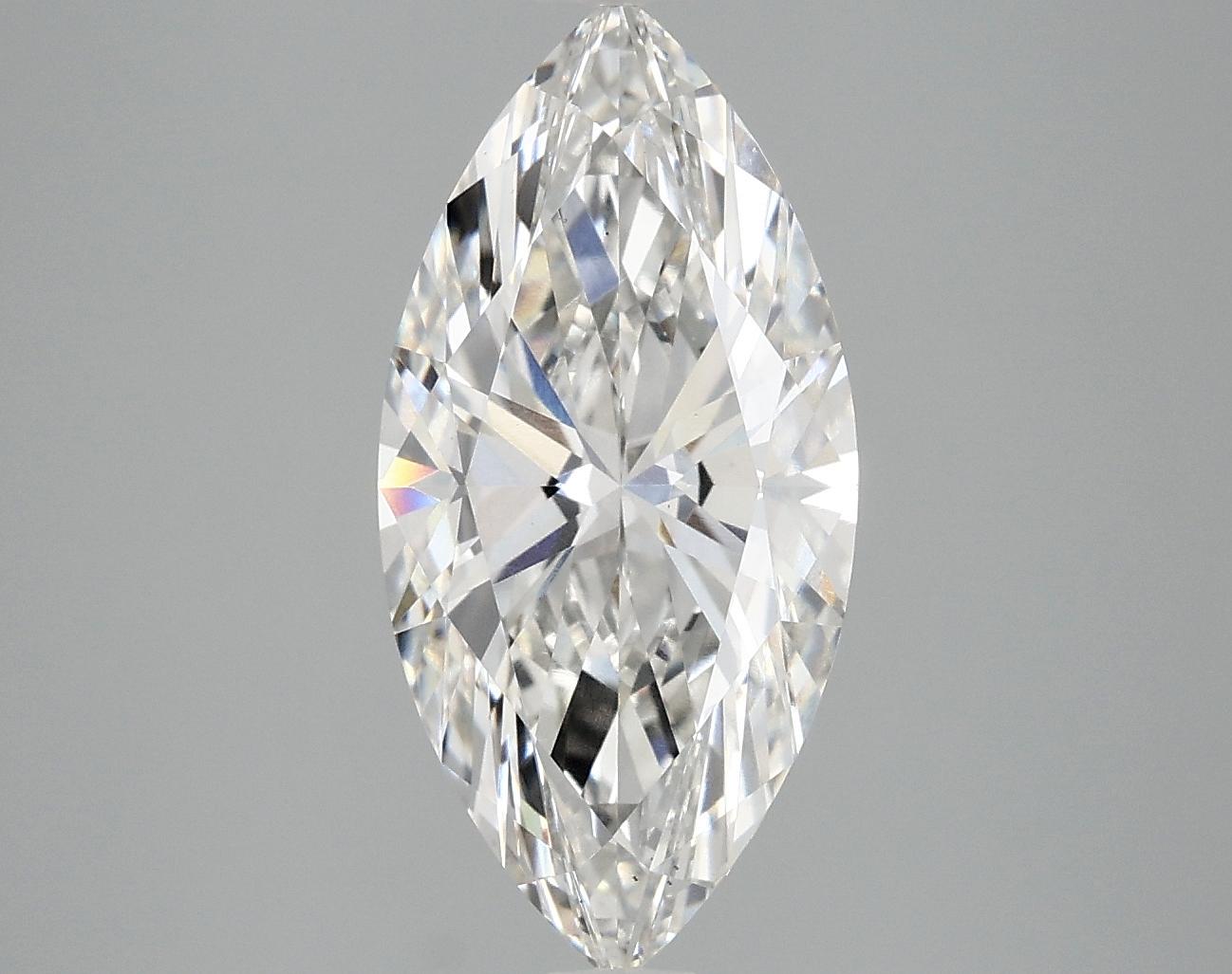 3.13 Carat Marquise Shaped Excellent Cut VS1 IGI Certified Lab Grown Diamond