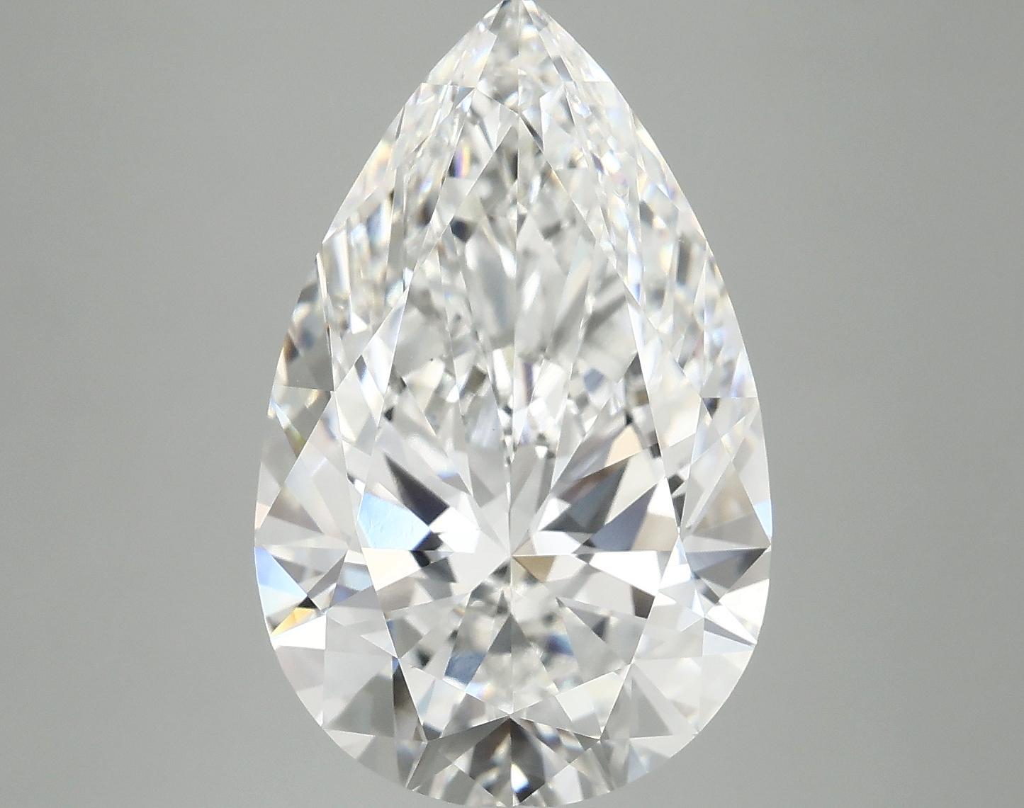 7.2 Carat Pear Shaped Ideal Cut VS1 IGI Certified Lab Grown Diamond