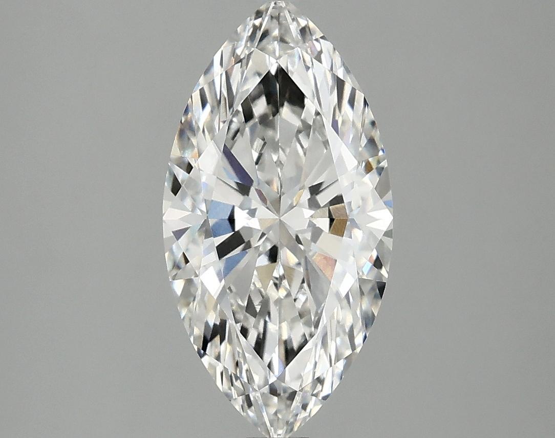 2.07 Carat Marquise Shaped Ideal Cut VVS2 IGI Certified Lab Grown Diamond