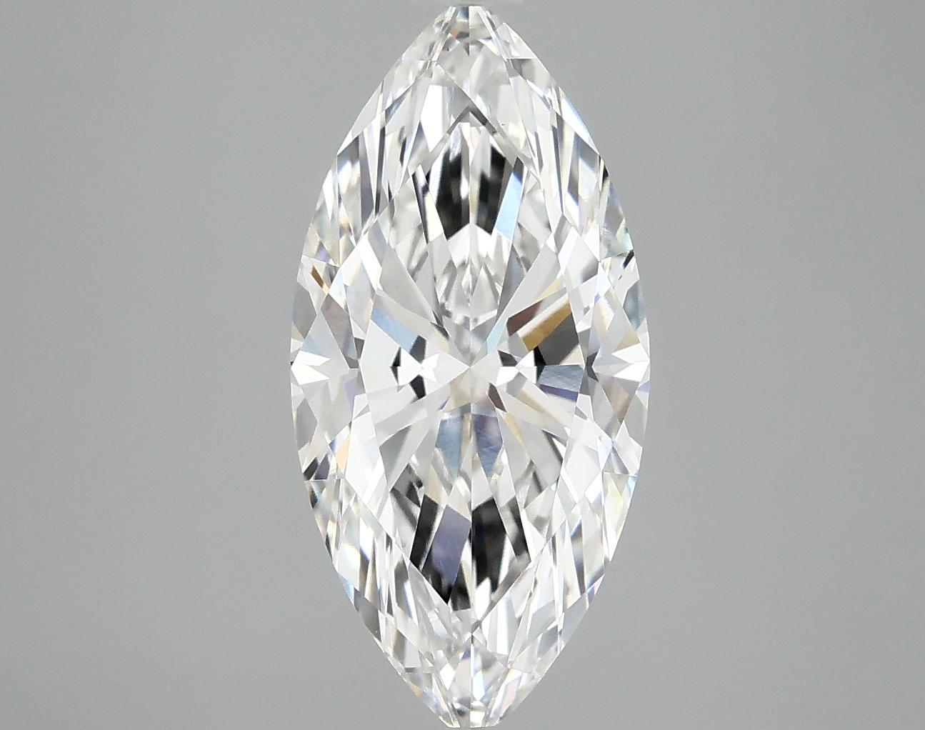 3.1 Carat Marquise Shaped Excellent Cut VS1 IGI Certified Lab Grown Diamond