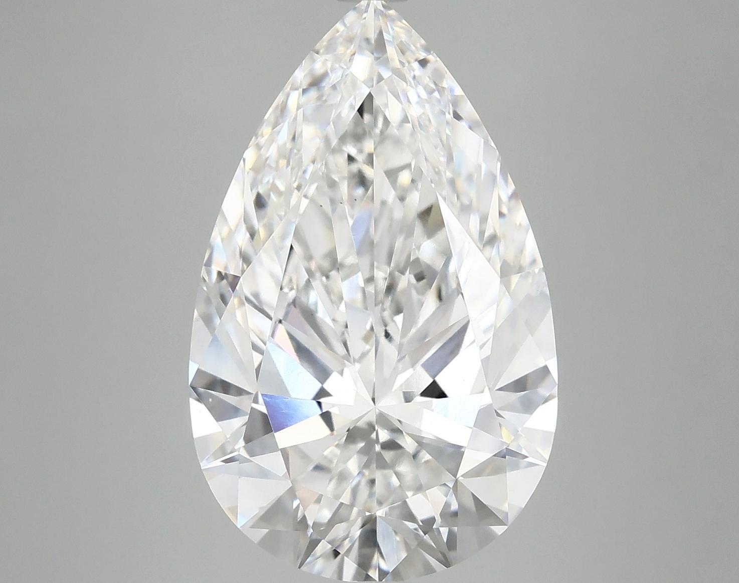7.17 Carat Pear Shaped Ideal Cut VS1 IGI Certified Lab Grown Diamond