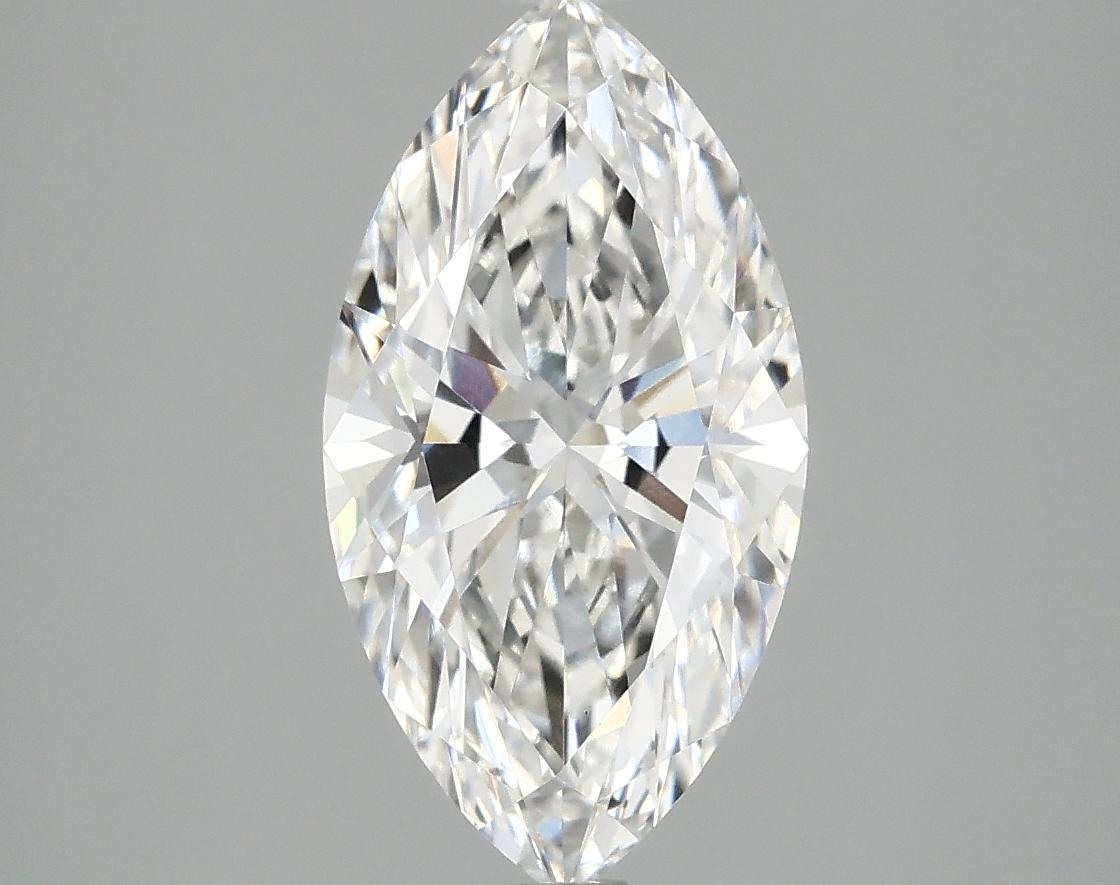 2.55 Carat Marquise Shaped Excellent Cut VS1 IGI Certified Lab Grown Diamond