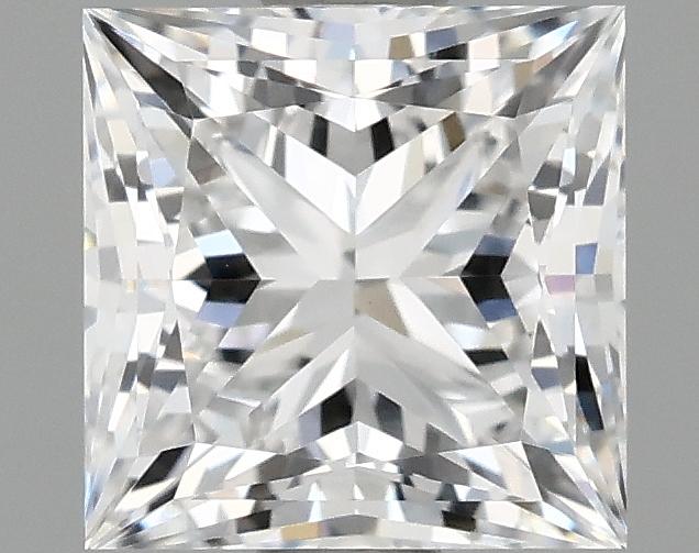 1.08 Carat Princess Shaped Ideal Cut VVS2 IGI Certified Lab Grown Diamond
