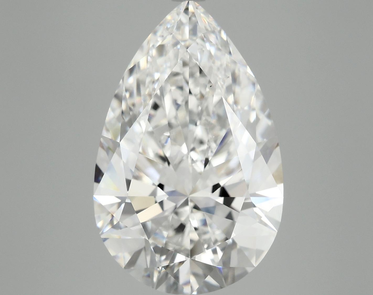 7.12 Carat Pear Shaped Ideal Cut VS1 IGI Certified Lab Grown Diamond