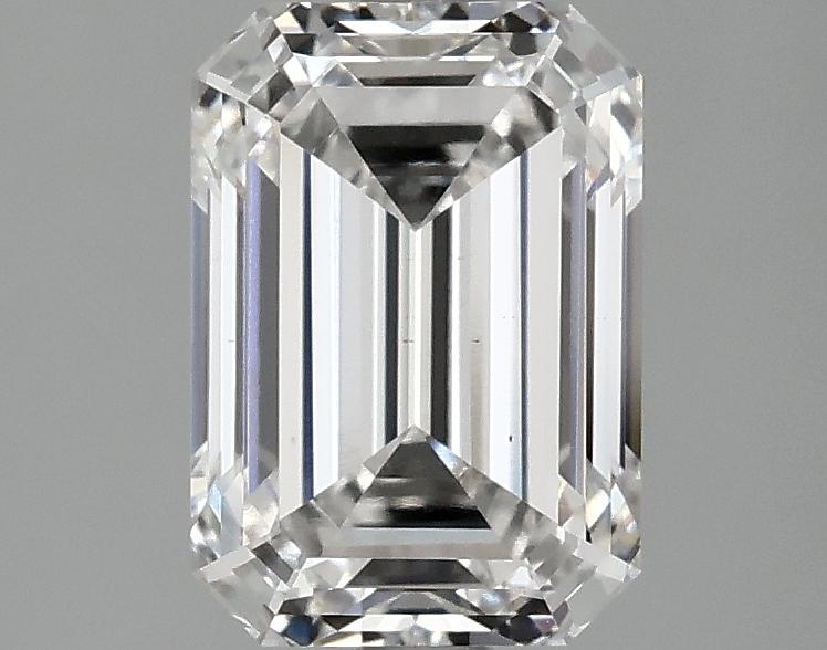 2.1 Carat Emerald Shaped Ideal Cut VS1 IGI Certified Lab Grown Diamond