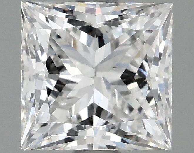 1.59 Carat Princess Shaped Ideal Cut VVS2 IGI Certified Lab Grown Diamond