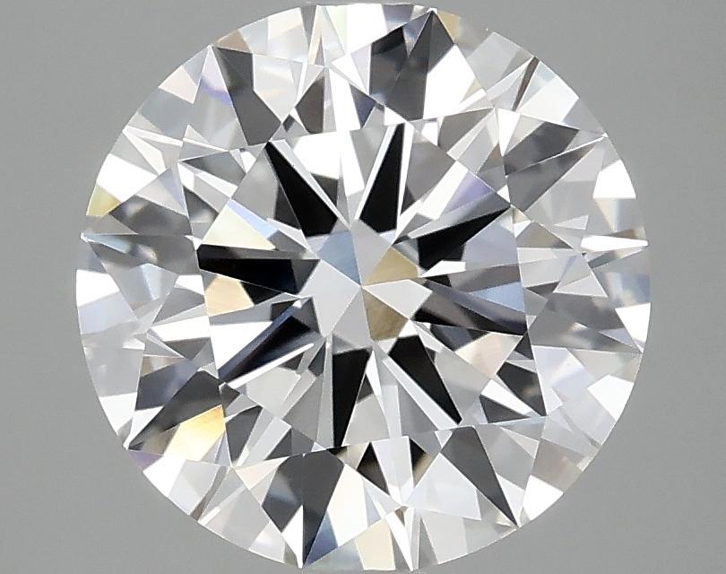 3.06 Carat Round Shaped Ideal Cut VVS2 IGI Certified Lab Grown Diamond