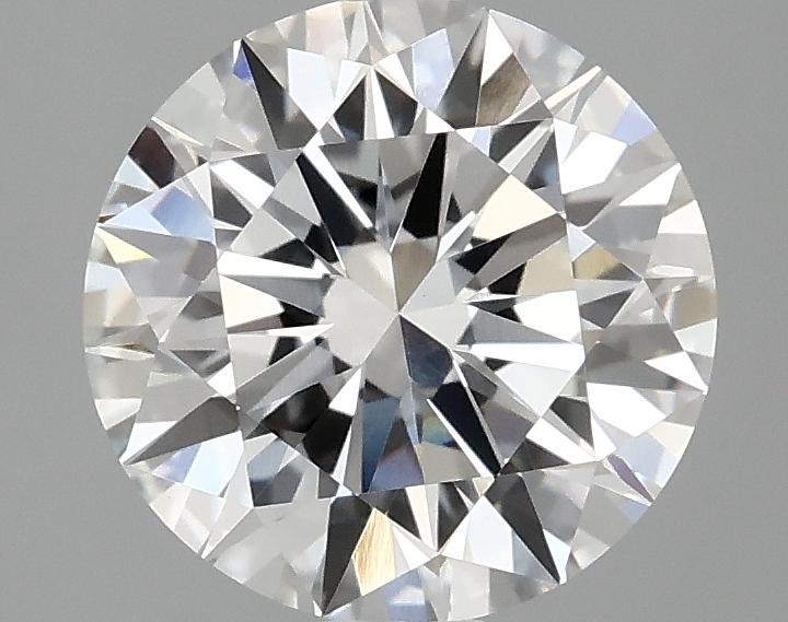 2.09 Carat Round Shaped Ideal Cut VVS2 IGI Certified Lab Grown Diamond